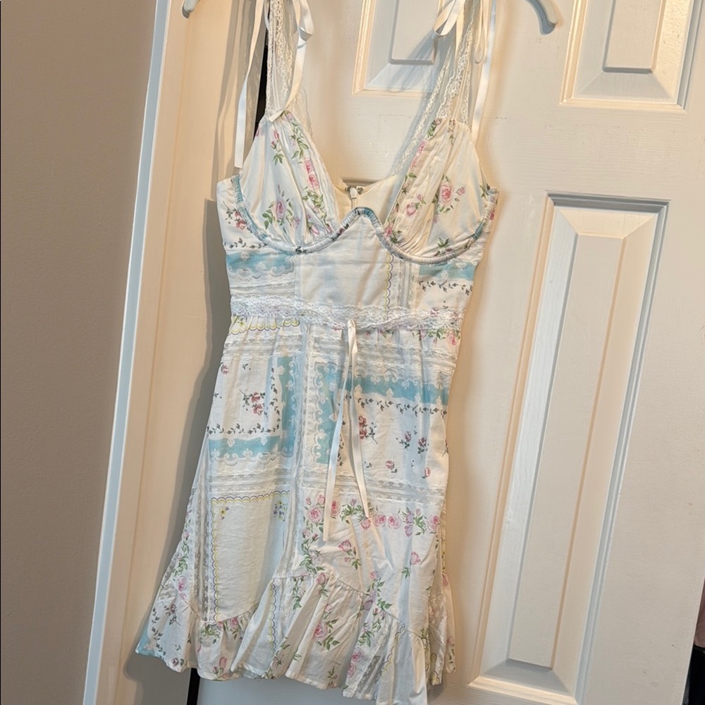 For Love & Lemons Shea Mini Dress